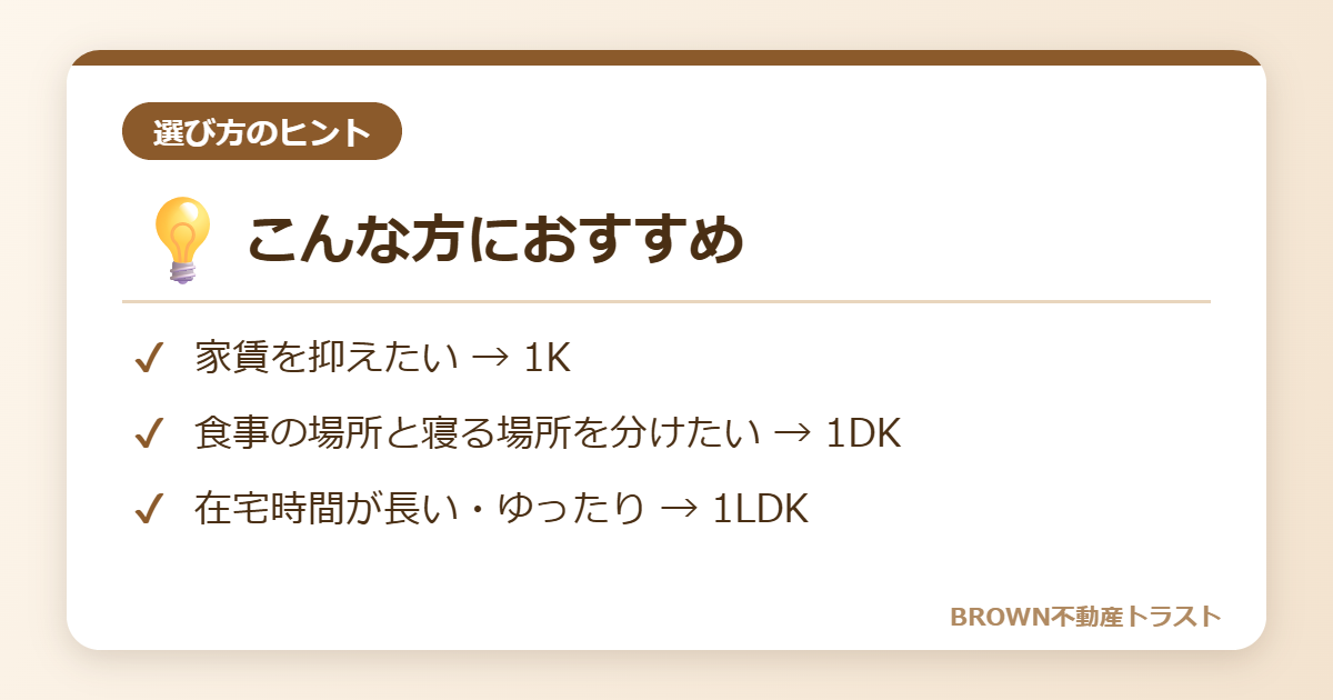 こんな方におすすめ